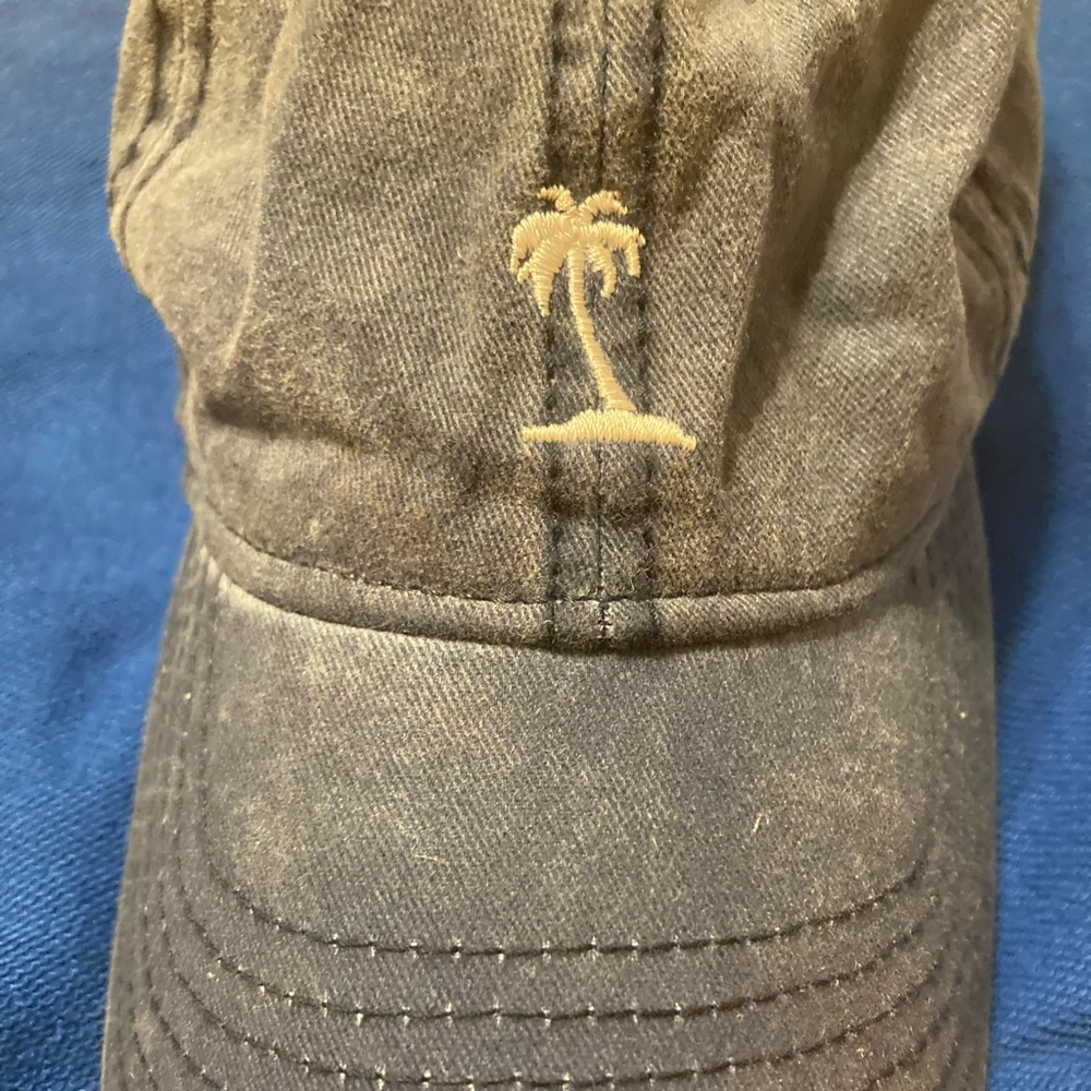 Palm Tree Hat Denim Washed Vintage🌴